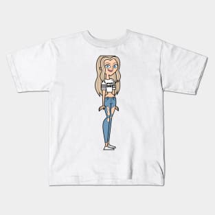 Kristin Fairlie (Total Drama style) Kids T-Shirt